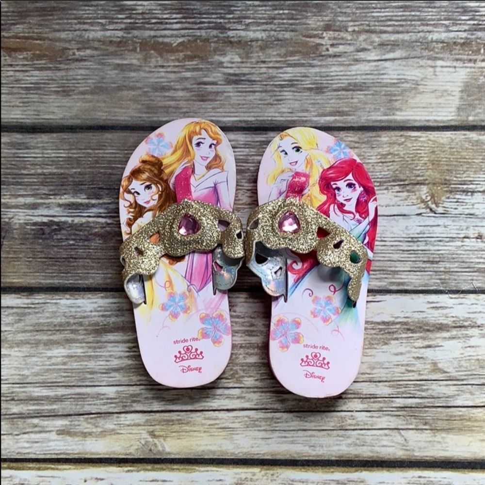 NWOT Disney Princess Flip Flops